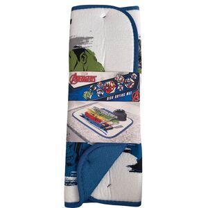 Marvel Avengers Dish Drying Mat 16" x 18” NWT Ironman Hulk Thor Captain America